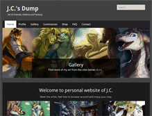 Tablet Screenshot of jcdump.com